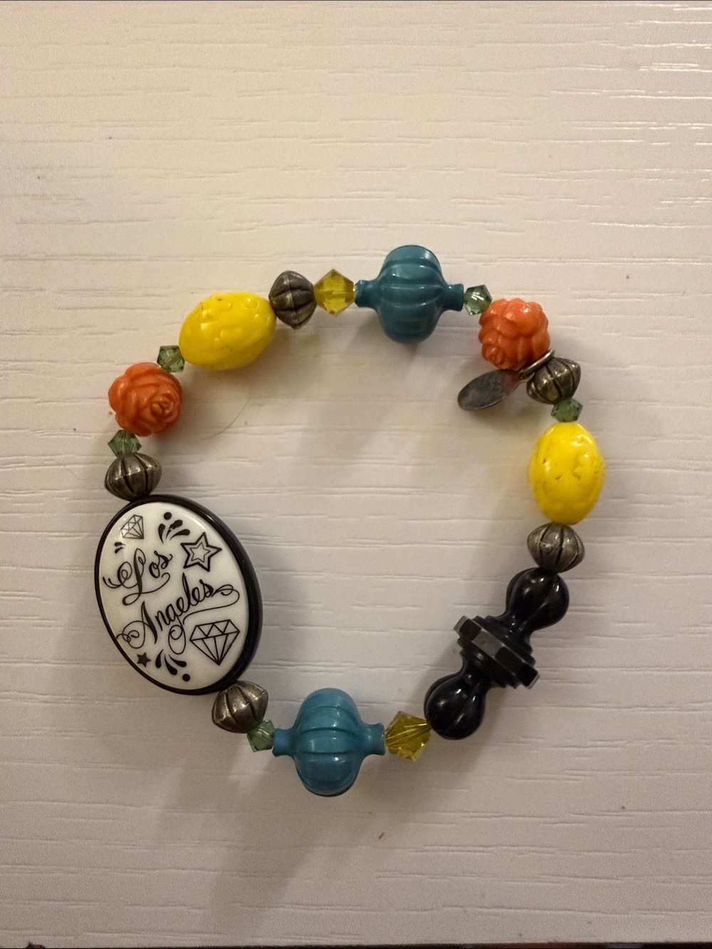 Tarina Tarantino Los Angeles/Sugar Skull bracelet